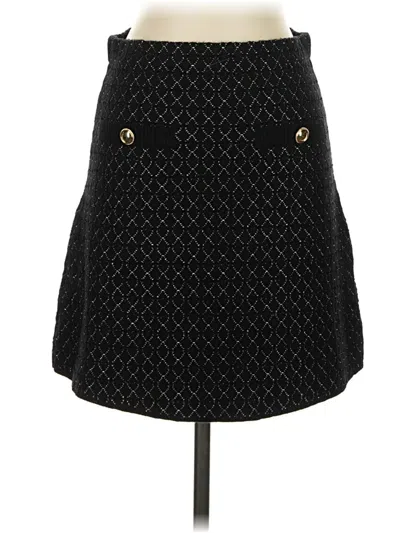 Pre-owned Zara Casual Skirt In Black