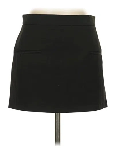 Pre-owned Zara Casual Skirt In Black