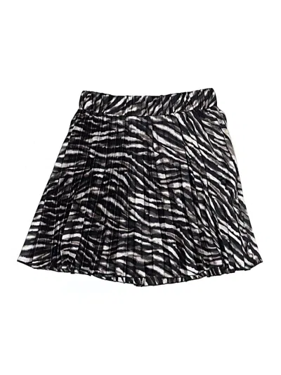 Pre-owned Zara Casual Skirt In Black
