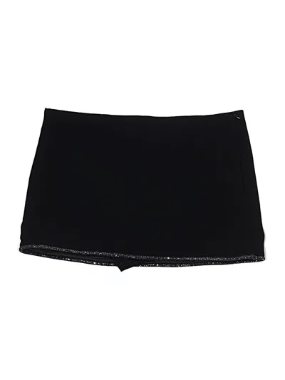 Pre-owned Zara Casual Skirt In Black