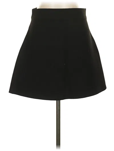 Pre-owned Zara Casual Skirt In Black