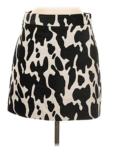 Pre-owned Zara Casual Skirt In Black