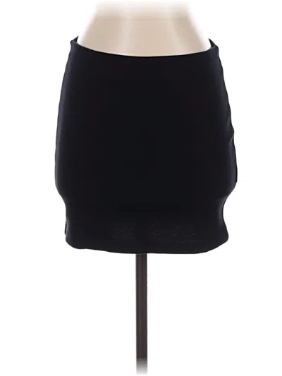Pre-owned Zara Casual Skirt In Black