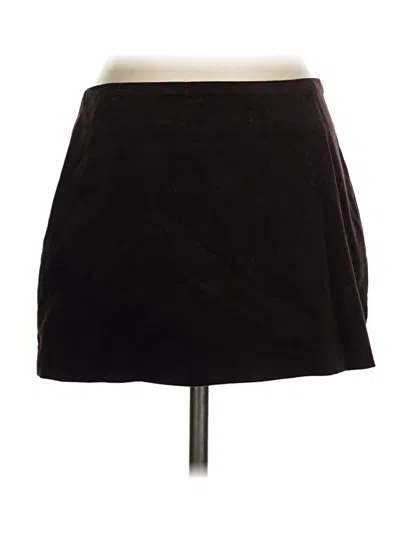 Pre-owned Zara Casual Skirt In Black