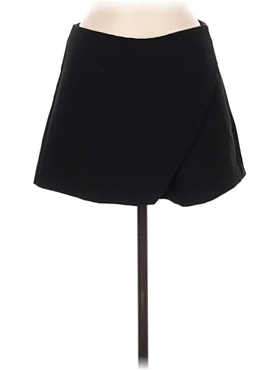 Zara Casual Skirt In Black