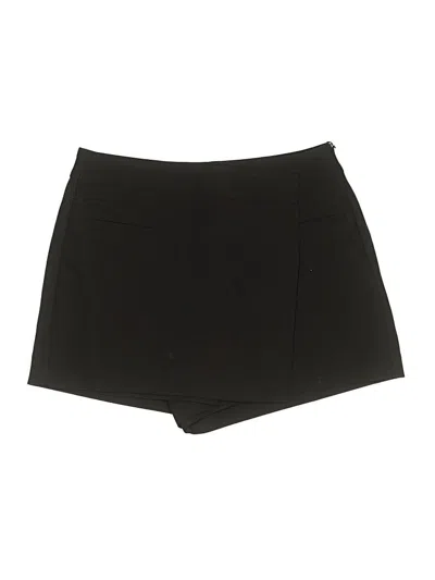 Pre-owned Zara Casual Skirt In Black