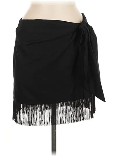 Pre-owned Zara Casual Skirt In Black