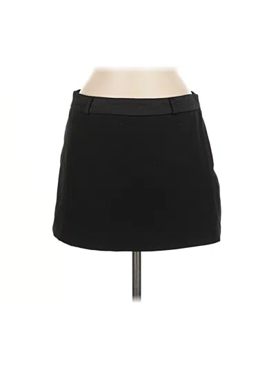 Pre-owned Zara Casual Skirt In Black