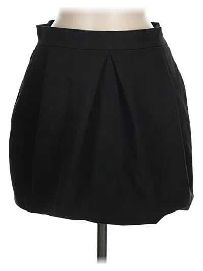 Pre-owned Zara Casual Skirt In Black