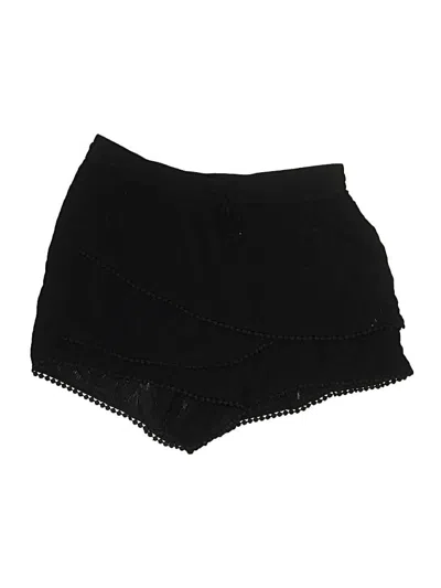 Pre-owned Zara Casual Skirt In Black