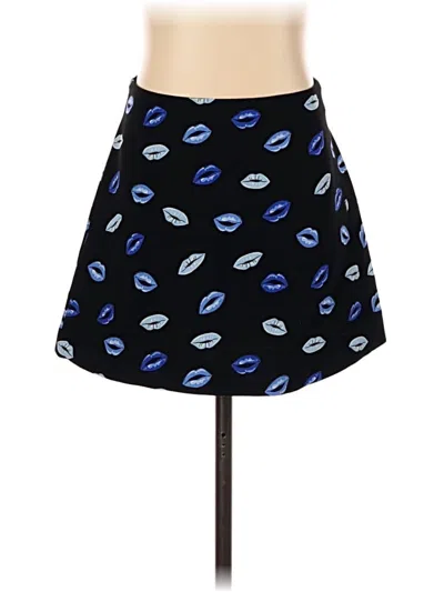 Pre-owned Zara Casual Skirt In Black