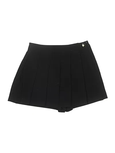 Pre-owned Zara Casual Skirt In Black