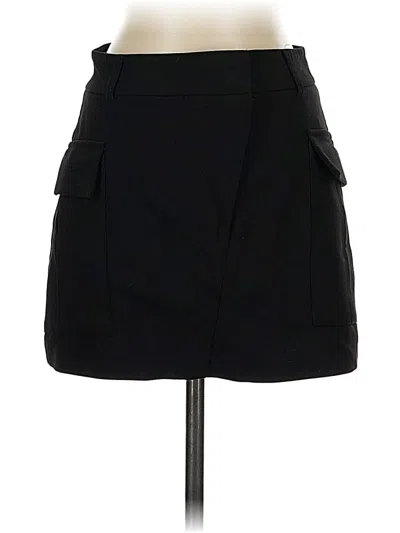 Pre-owned Zara Casual Skirt In Black