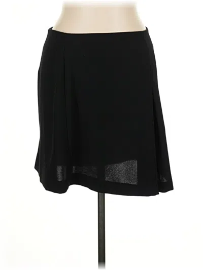 Pre-owned Zara Casual Skirt In Black