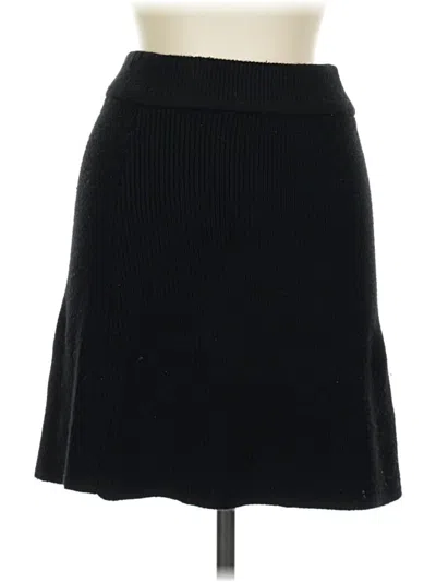 Pre-owned Zara Casual Skirt In Black