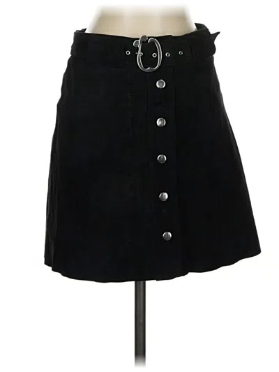 Pre-owned Zara Casual Skirt In Black