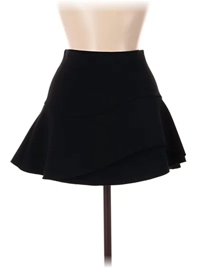 Pre-owned Zara Casual Skirt In Black