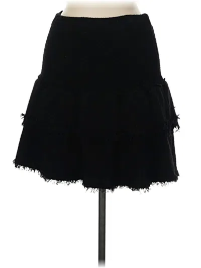 Pre-owned Zara Casual Skirt In Black