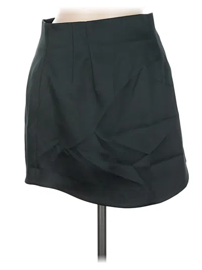 Pre-owned Zara Casual Skirt In Black