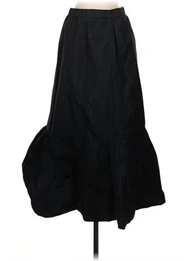 Pre-owned Zara Casual Skirt In Black