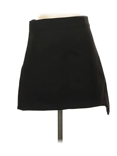 Pre-owned Zara Casual Skirt In Black