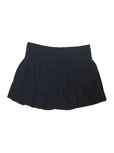 Pre-owned Zara Casual Skirt In Black