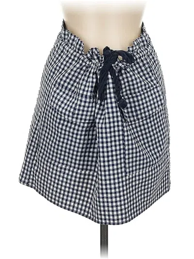 Pre-owned Zara Casual Skirt In Blue