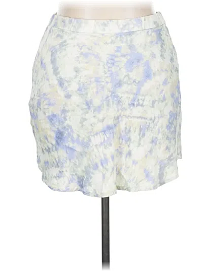 Pre-owned Zara Casual Skirt In Blue