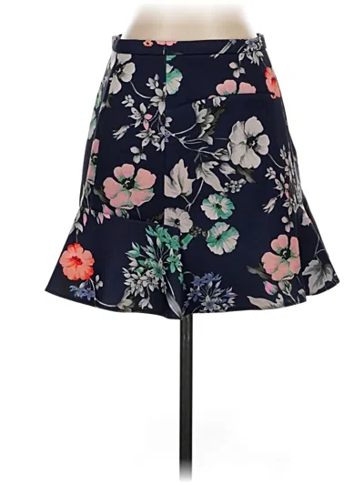 Pre-owned Zara Casual Skirt In Blue