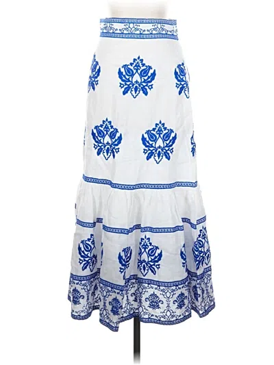 Zara Casual Skirt In Blue