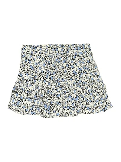 Pre-owned Zara Casual Skirt In Blue