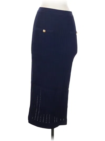 Zara Casual Skirt In Blue