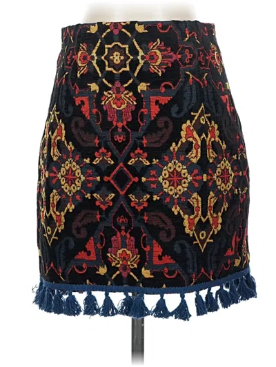 Pre-owned Zara Casual Skirt In Blue