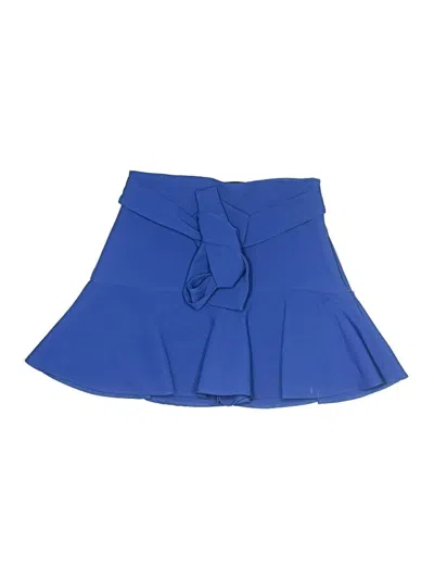 Pre-owned Zara Casual Skirt In Blue
