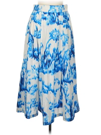 Pre-owned Zara Casual Skirt In Blue