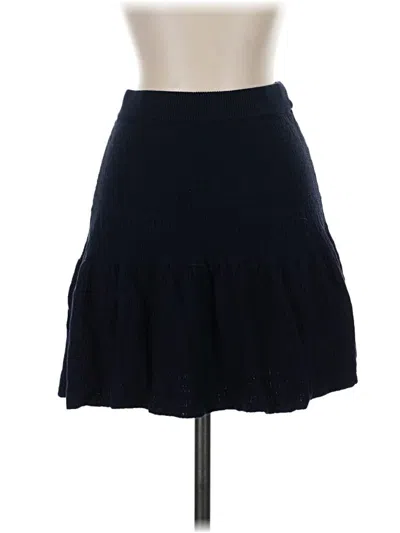 Pre-owned Zara Casual Skirt In Blue