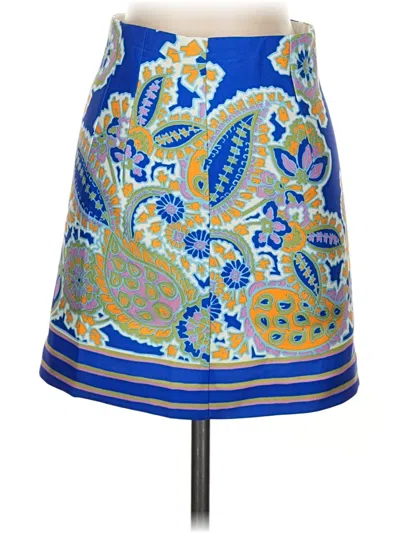 Zara Casual Skirt In Blue