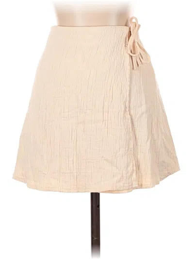 Pre-owned Zara Casual Skirt In Brown