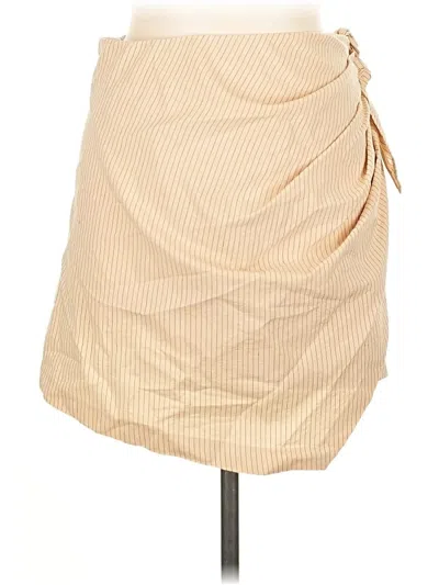 Pre-owned Zara Casual Skirt In Brown