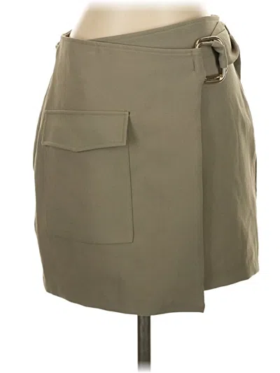 Pre-owned Zara Casual Skirt In Brown