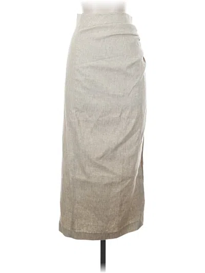 Pre-owned Zara Casual Skirt In Brown