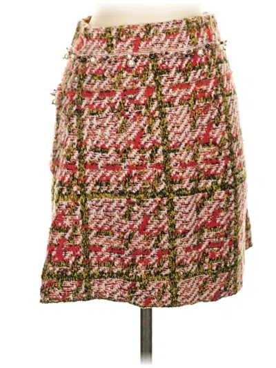 Pre-owned Zara Casual Skirt In Brown