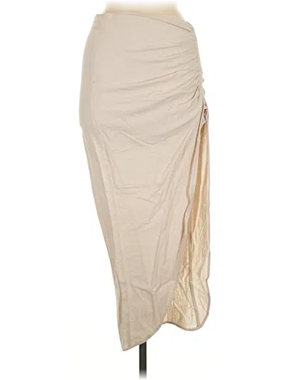 Pre-owned Zara Casual Skirt In Brown