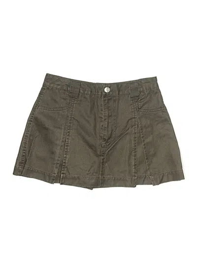 Pre-owned Zara Casual Skirt In Brown
