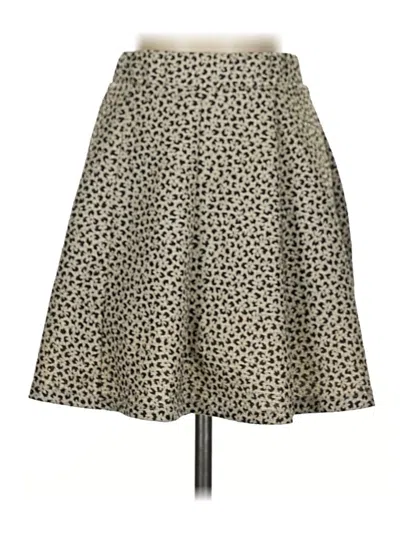 Pre-owned Zara Casual Skirt In Brown