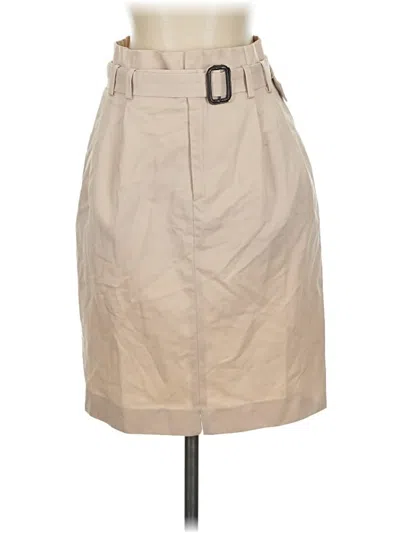 Pre-owned Zara Casual Skirt In Brown