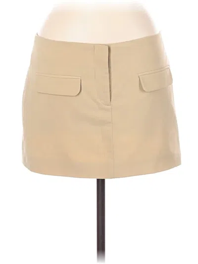 Pre-owned Zara Casual Skirt In Brown