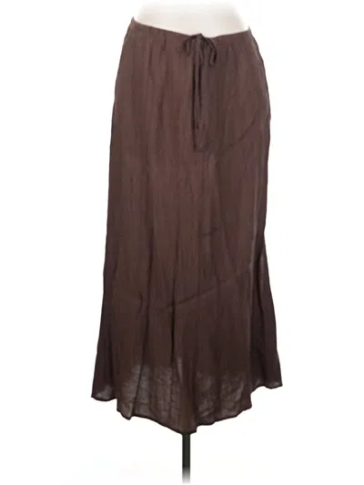 Pre-owned Zara Casual Skirt In Brown