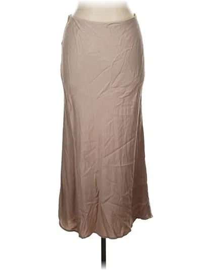 Pre-owned Zara Casual Skirt In Brown