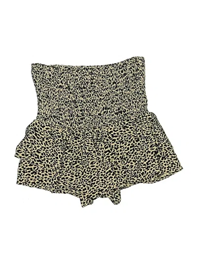 Pre-owned Zara Casual Skirt In Brown